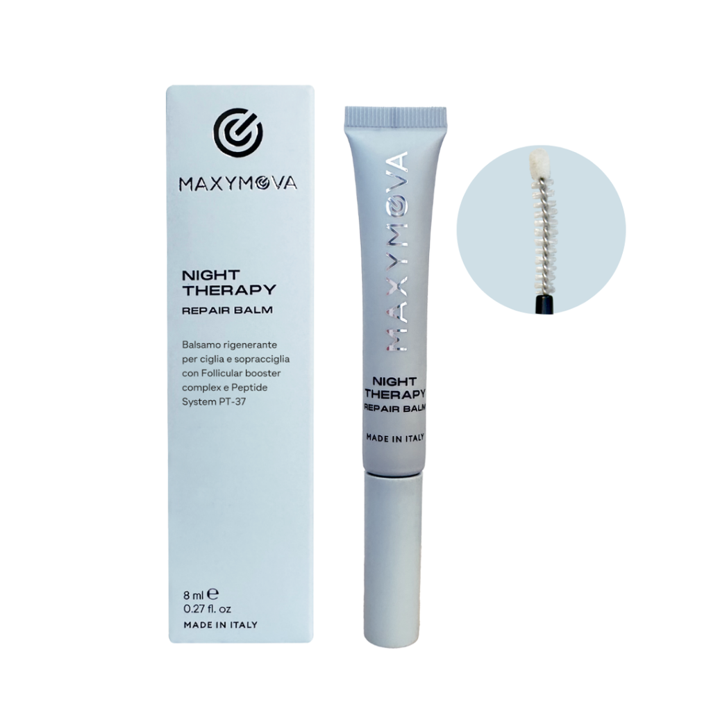 Maxymova Night Therapy Repair Balm for Brows & Lashes