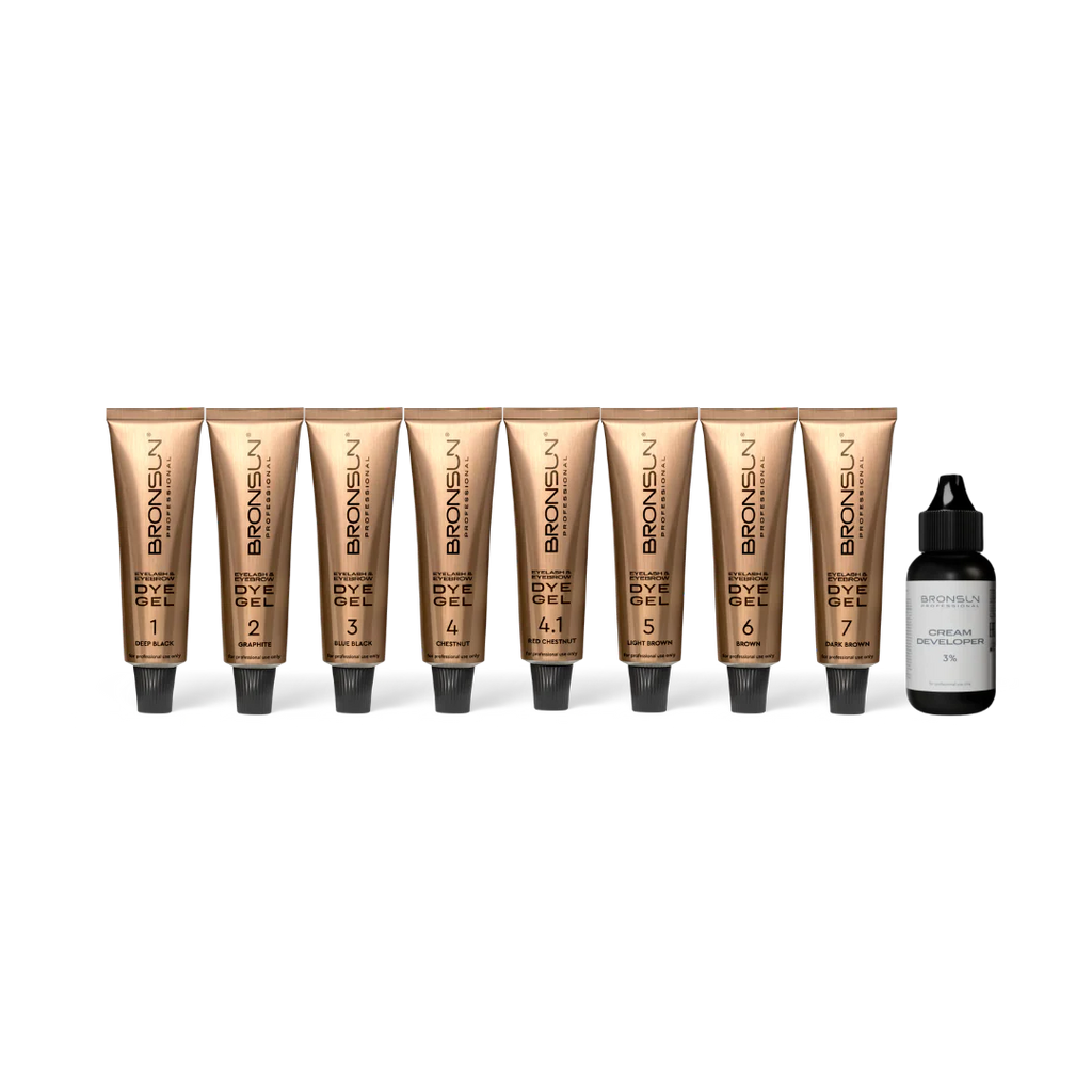 Bronsun Hybrid Dye Kit (8 Colours + Developer)