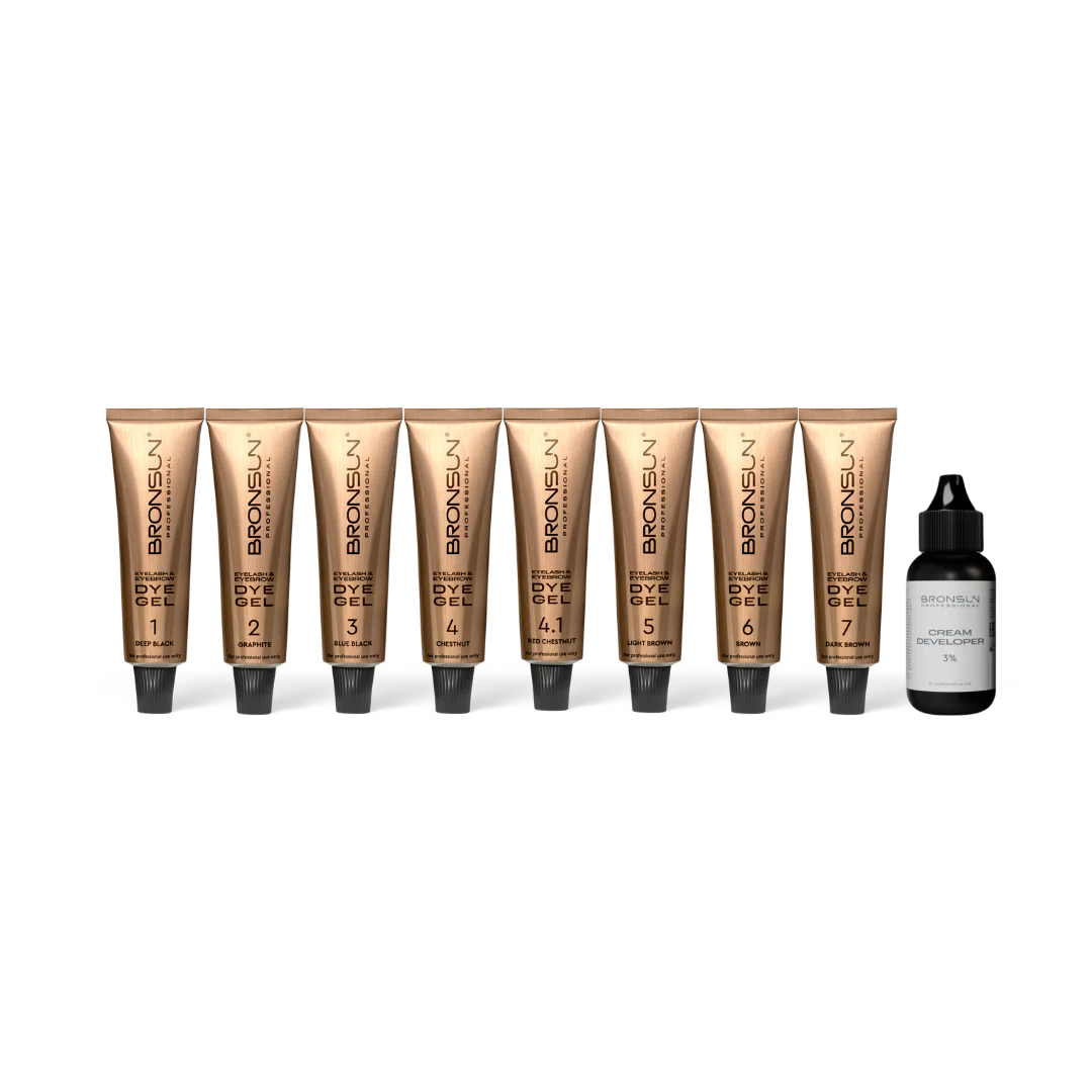 Bronsun Hybrid Dye Kit (8 Colours + Developer)