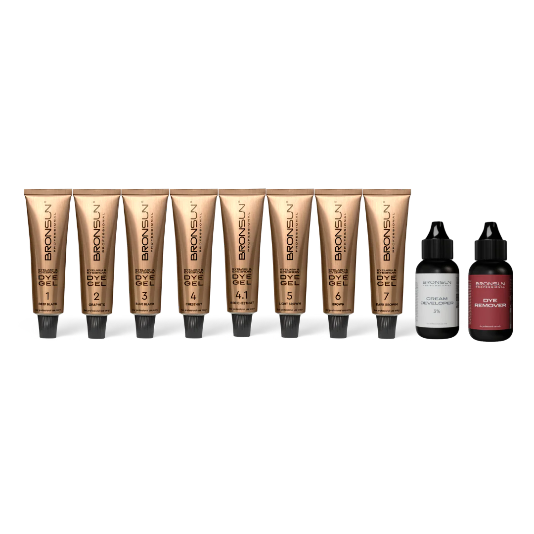 Bronsun Hybrid Dye Kit (8 Colours + Developer + Remover)