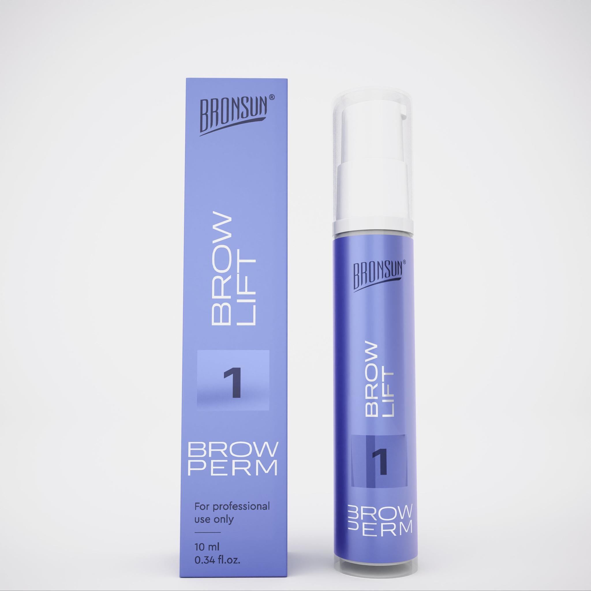 Bronsun Brow Perm/Lamination - Step 1