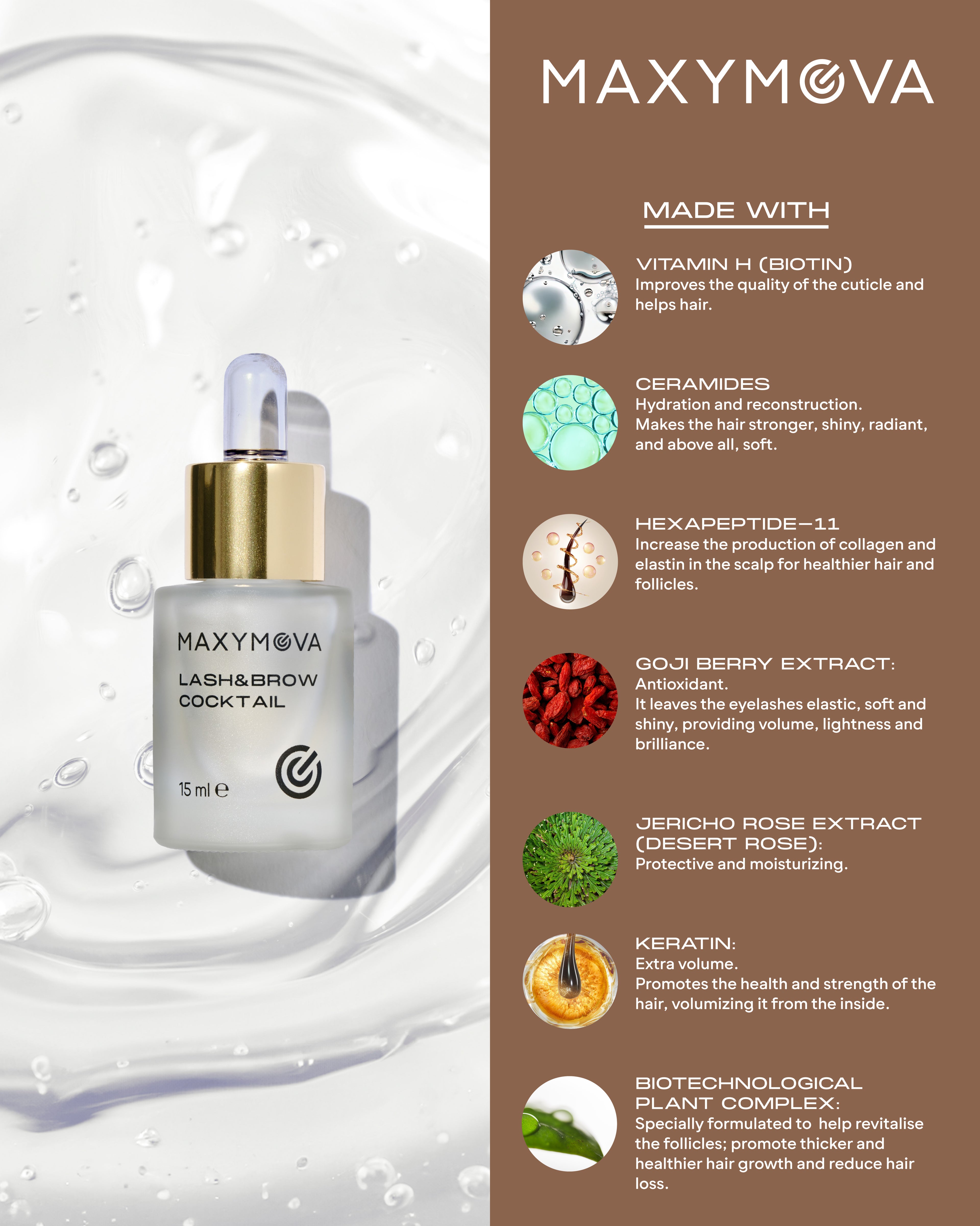 Maxymova - Lash & Brow Cocktail Serum