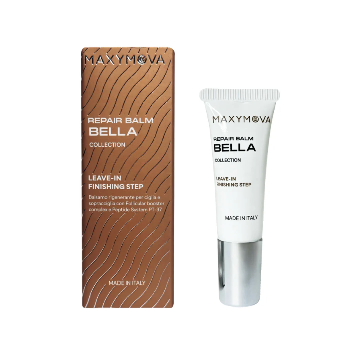 Maxymova Repair Balm Bella packaging and tube on a white background