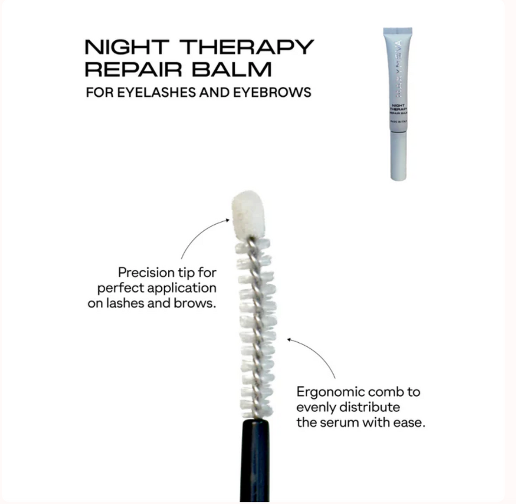 Maxymova Night Therapy Repair Balm for Brows & Lashes